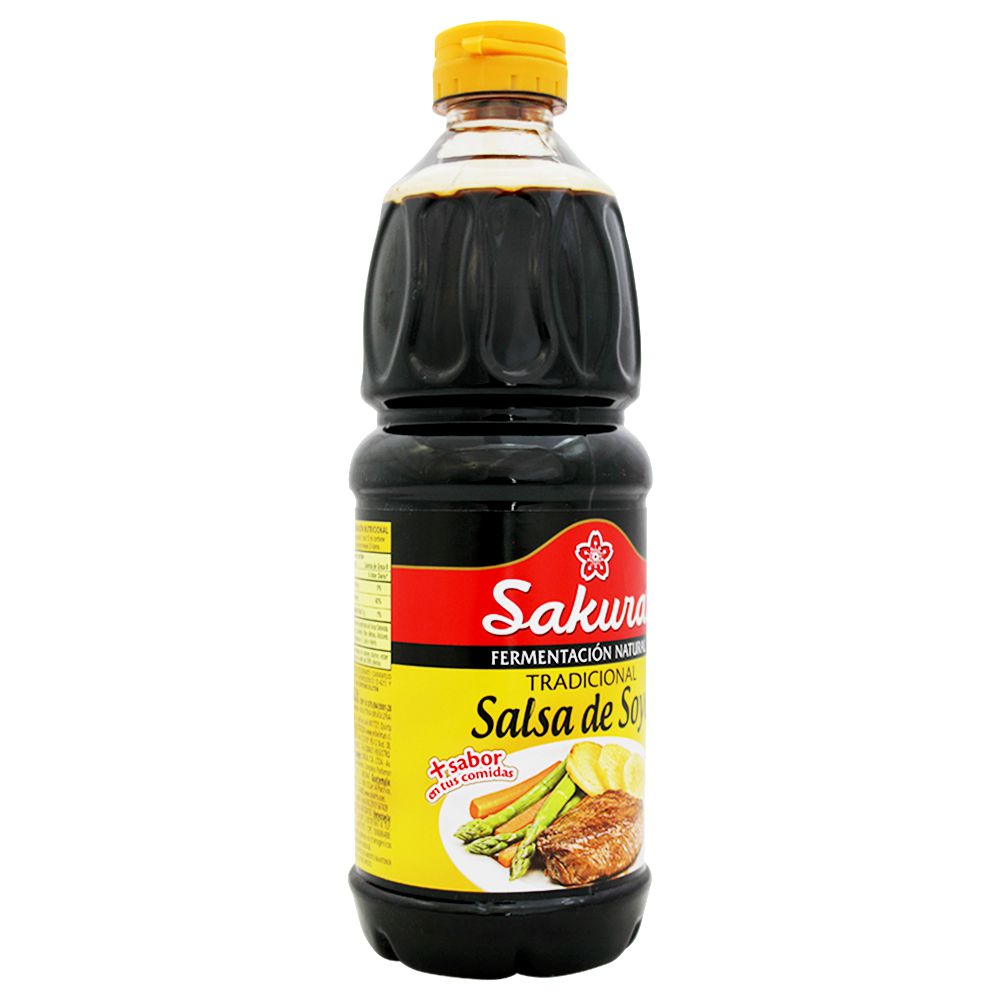 SALSA DE SOYA TRADICIONAL SAKURA 500 ml img #2
