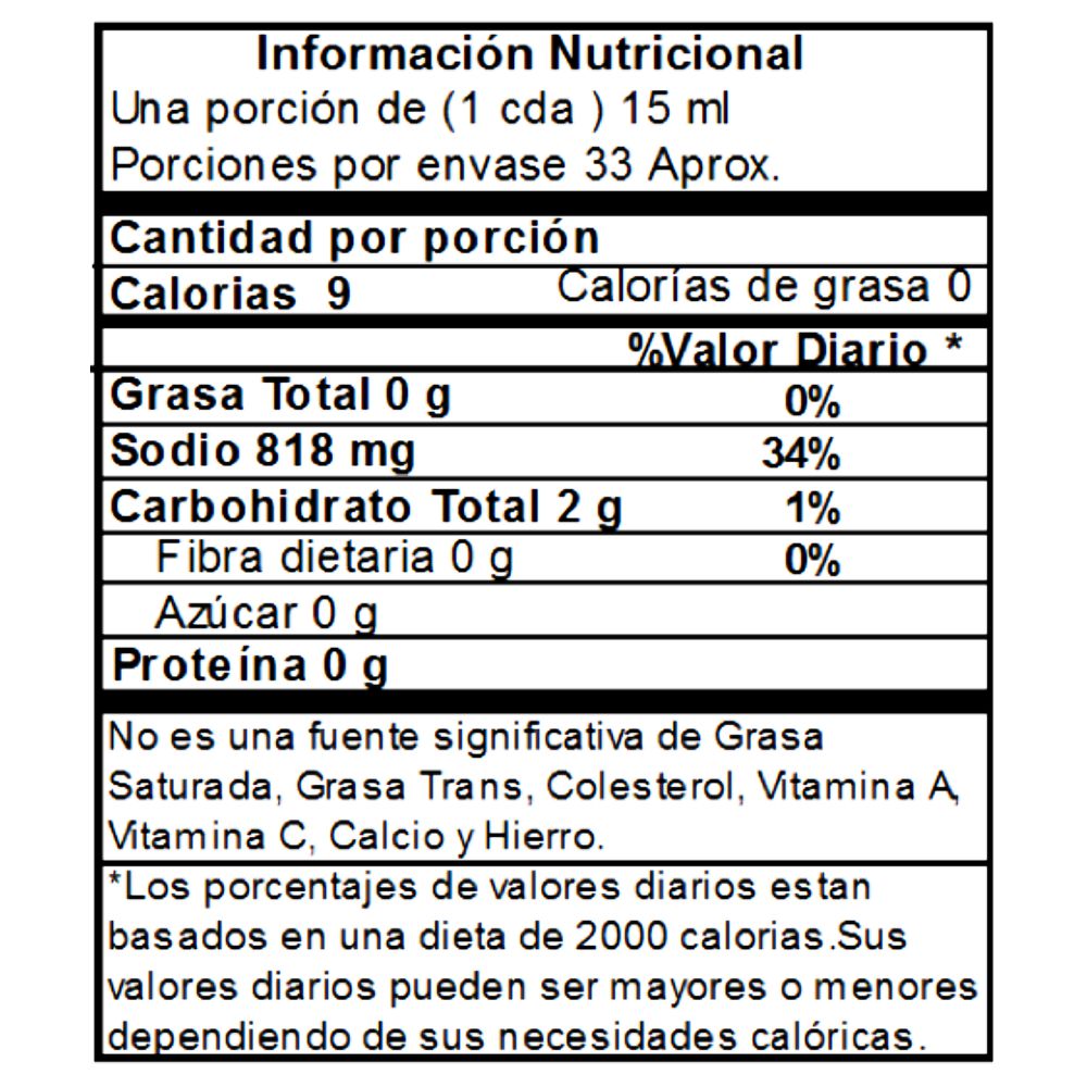 SALSA DE SOYA TRADICIONAL SAKURA 500 ml img #3