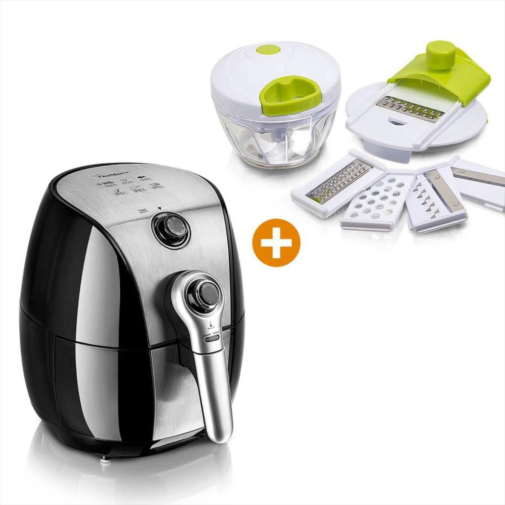 Combo Freidora 4.3L + KitX10 Picador halador Chef Master img #1