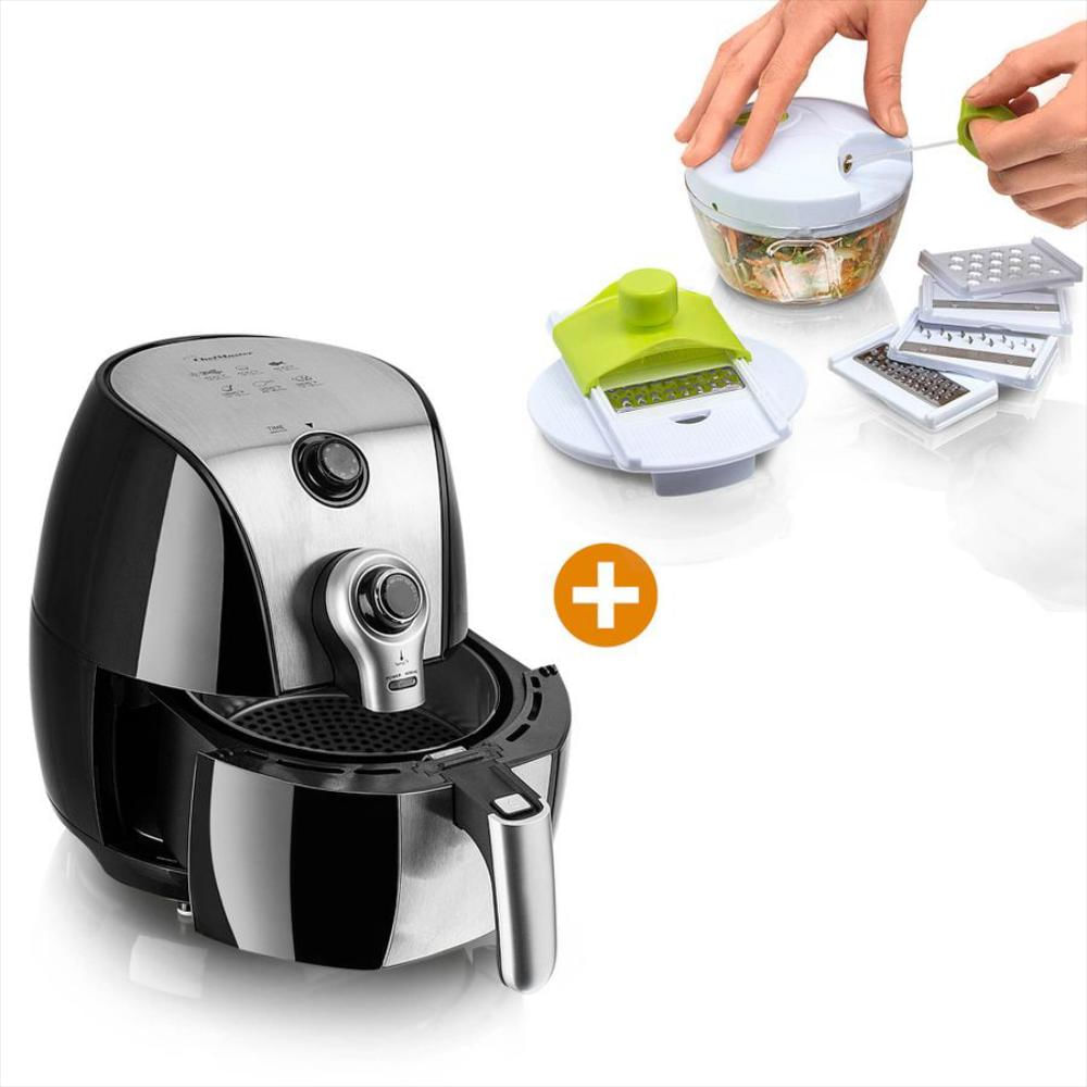 Combo Freidora 4.3L + KitX10 Picador halador Chef Master img #3