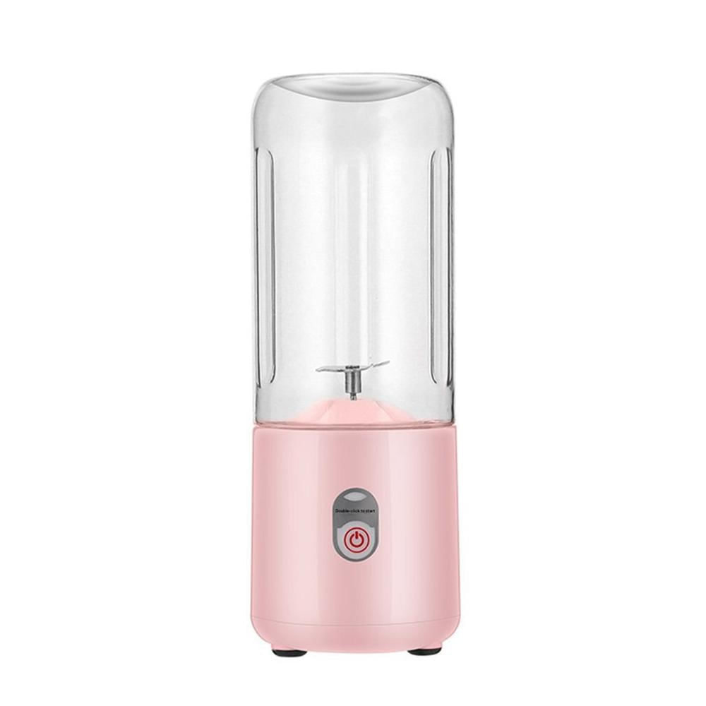 Mini Licuadora Portatil Jugo Recargable Mezcla Rosa 500Ml Hd 8097 img #1