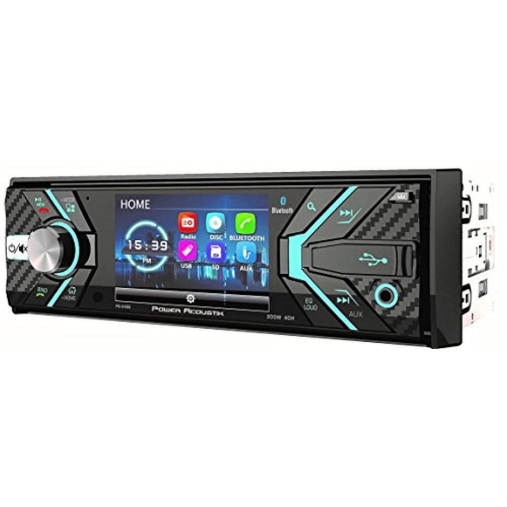 Radio Power Acoustik 3.2 Carro Reproductor Bluetooth USB AUX MP3 img #1