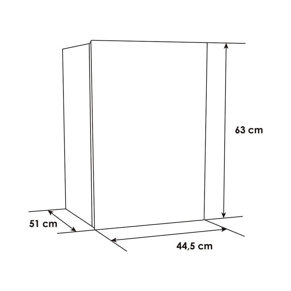 Nevera minibar 69 l silver ABBA NVARS0871P img #6