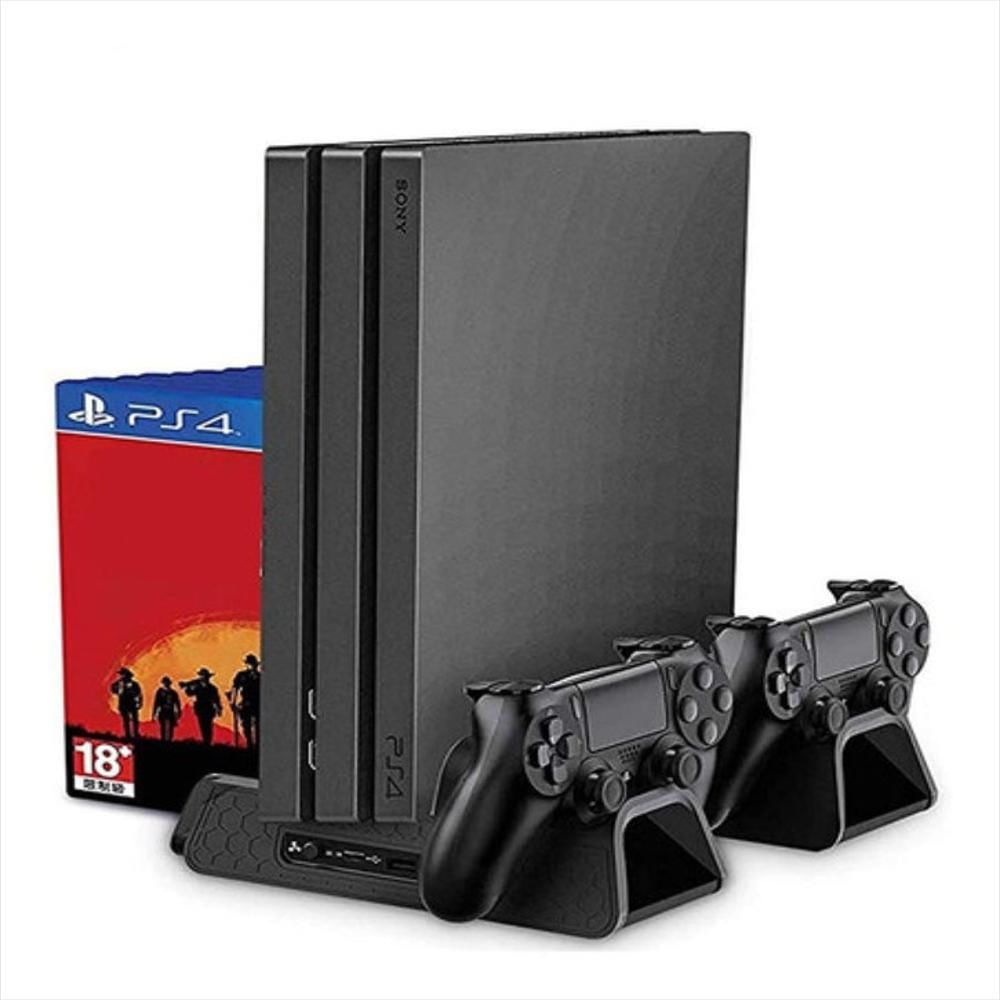 Base Refrigerante Multifuncional Ps4 Pro Slim Porta Juego img #2