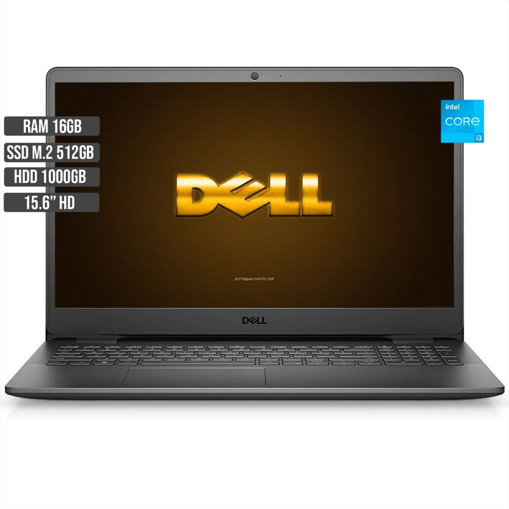 Computador Portatil Dell 3501 Intel Core I3 Hdd 1Tb Ssd 512Gb Ram 16Gb Led 15.6'' Hd img #1