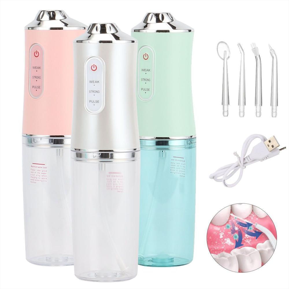 Irrigador Bucal Limpiador De Dientes Recargable Por Usb img #1