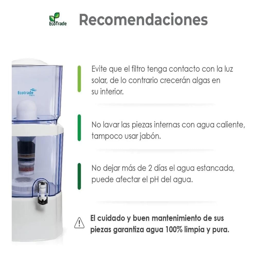 Filtro Purificador Agua Ecotrade Filters 24 Litros img #4