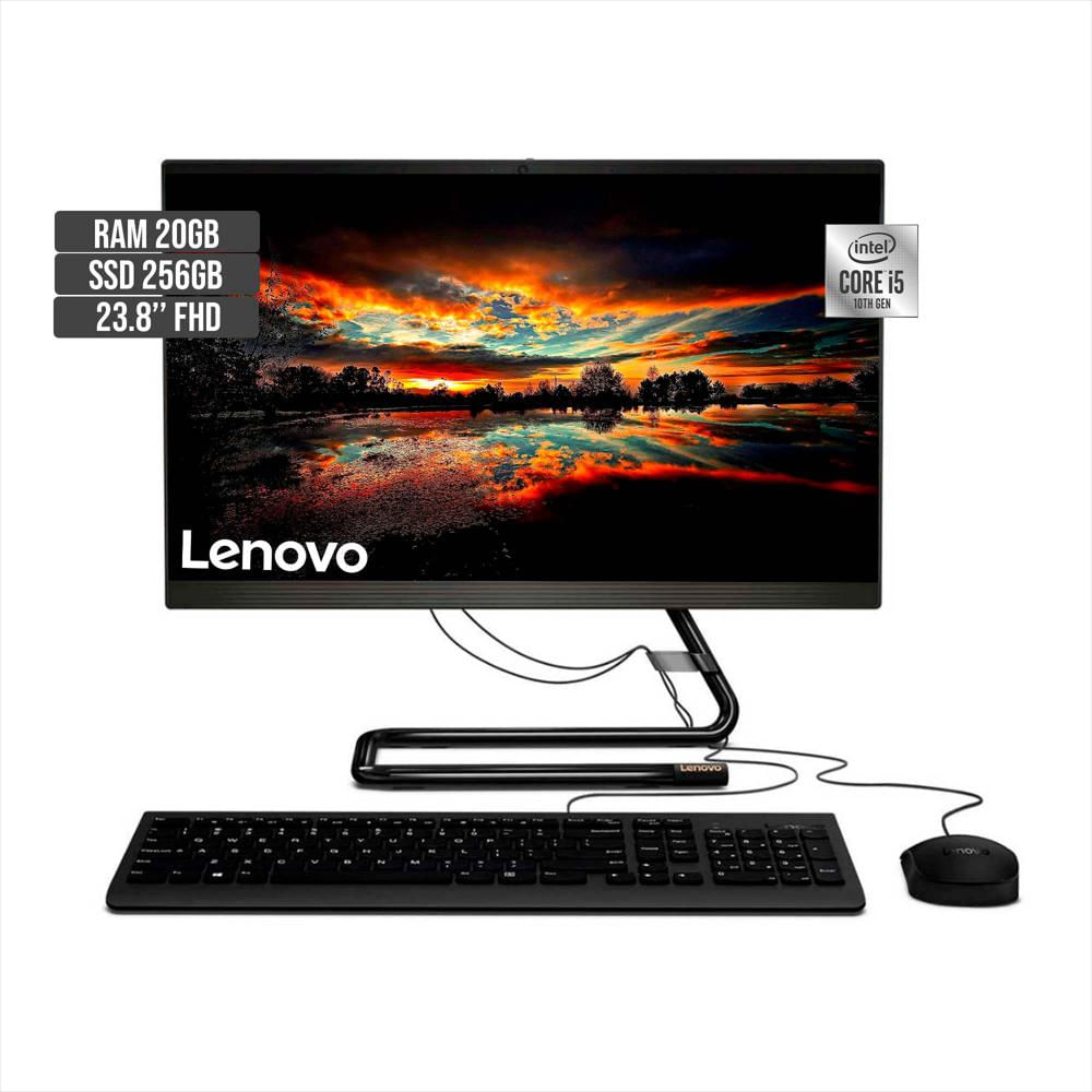 Lenovo Ideacentre Aio 3 24Imb05 Intel Core I5 10400T Disco Ssd 256Gb + Ram 20Gb img #1
