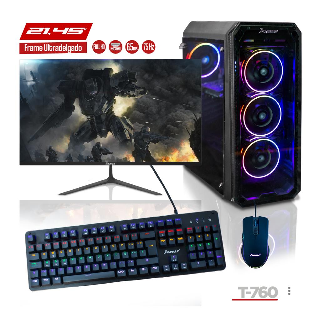 Computador Gamer A Ryzen 7 5700G / 16Gb Rgb / Ssd 512Gb / Board Asrock B450m Pro / Monitor22 img #1