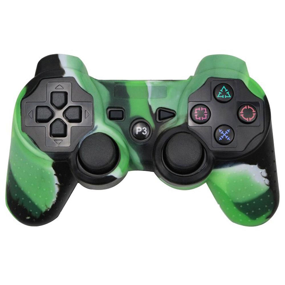 Funda Protectora Silicona Playstation 3 Forro Antideslizante Verde img #1