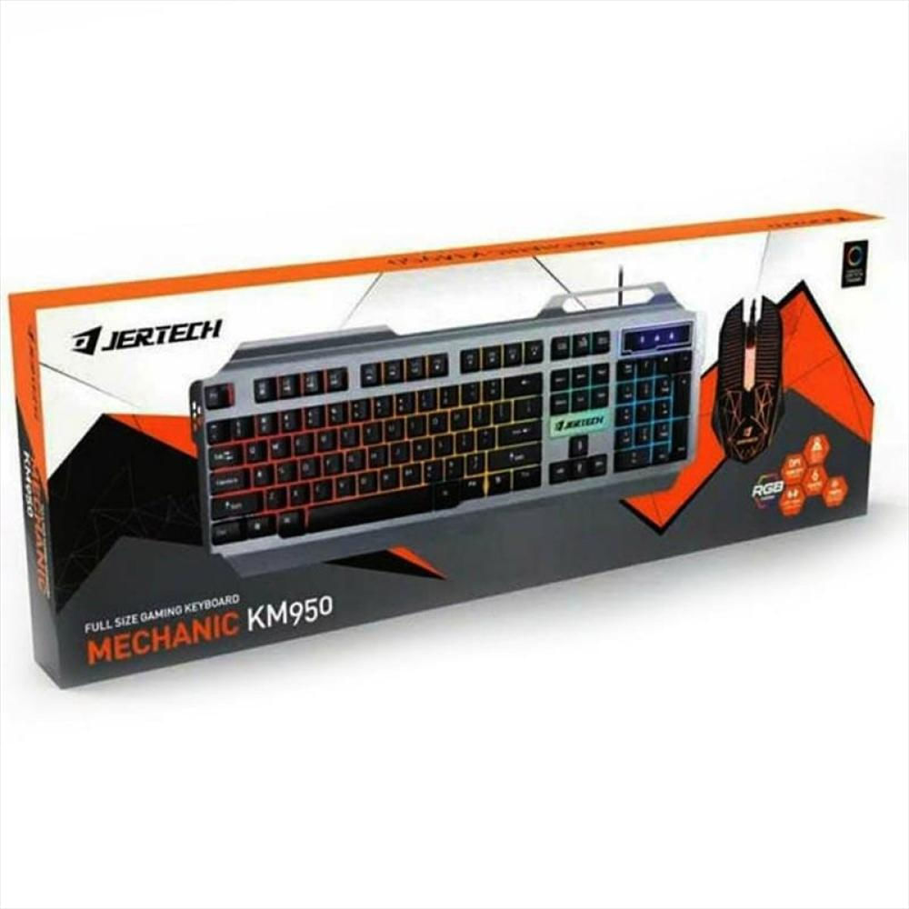 Teclado + Mouse Jertech Km950 Negro img #4