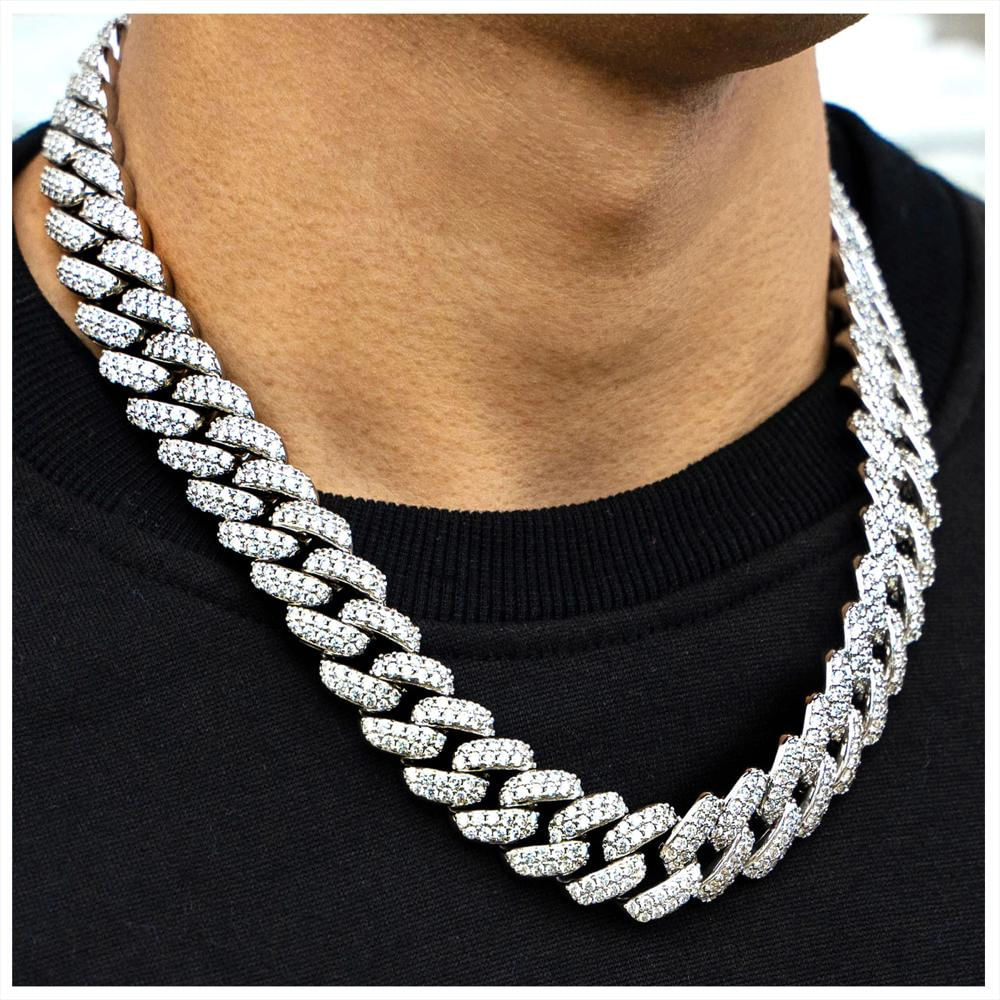 Cadena Cubana Para Hombre De 60 Cm Acero Inoxidabl | Carulla