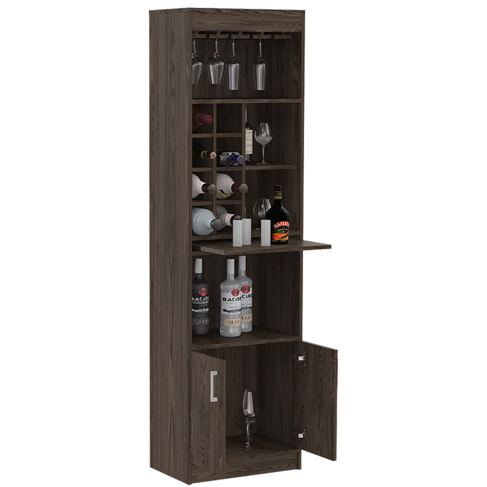 Bar Celeste, Chocolate, Dos Puertas, Espacio Para Copas Y Vino img #3