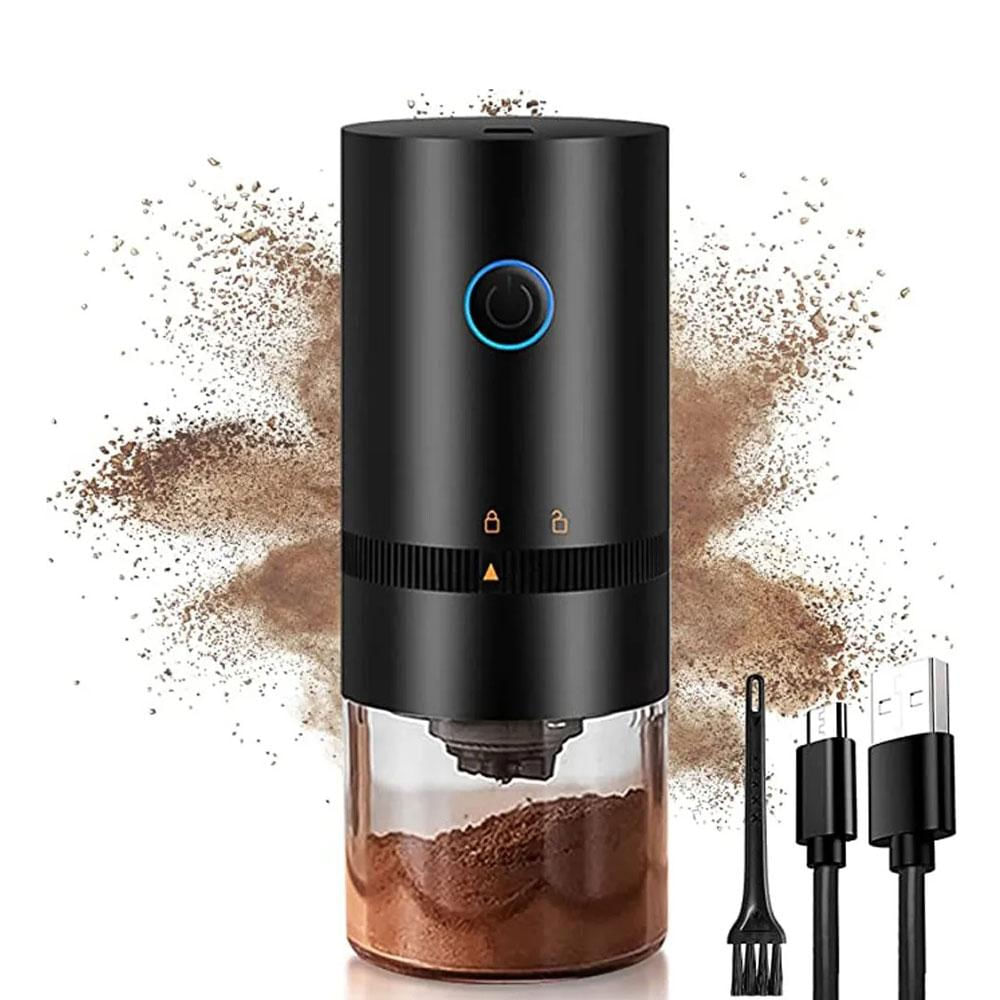 Triturador Inalámbrico Granos Molino Negro Carga Usb 120Ml Automático img #1