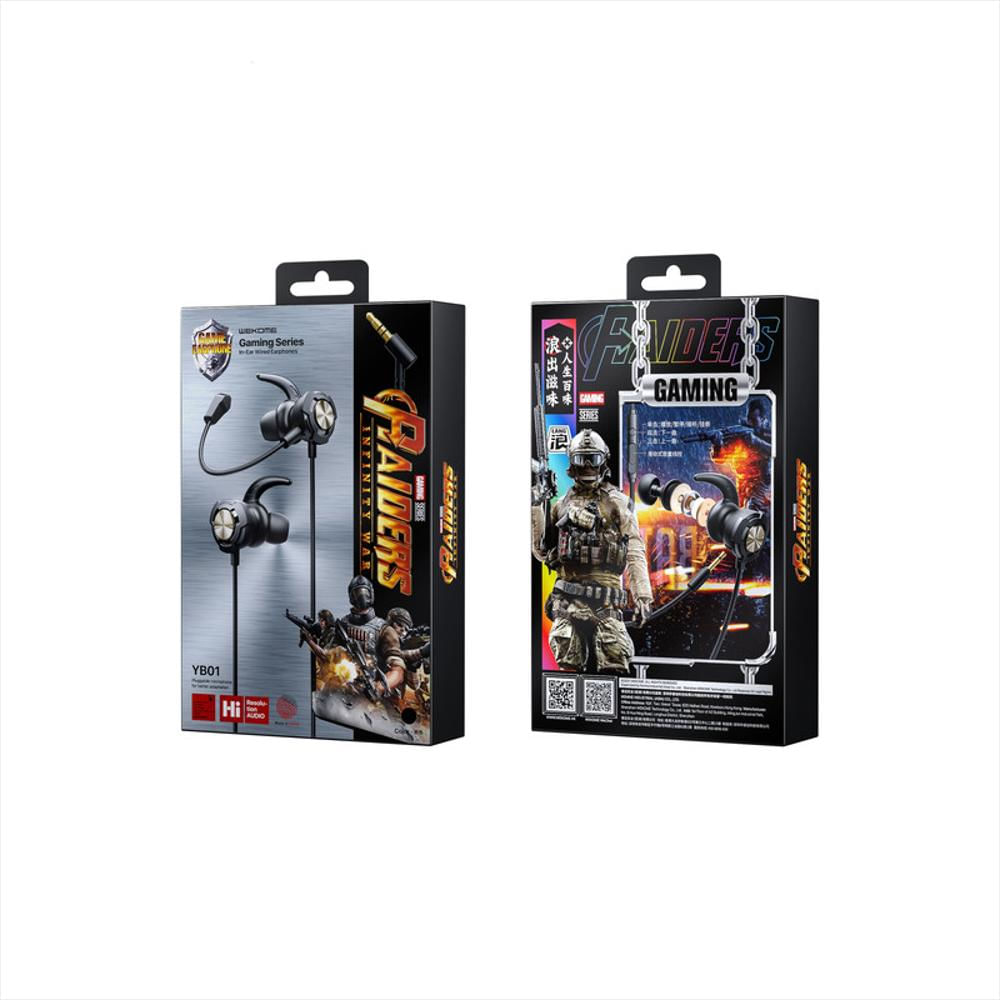 Audífonos Gamer Yb01 Rojo Wekome img #3