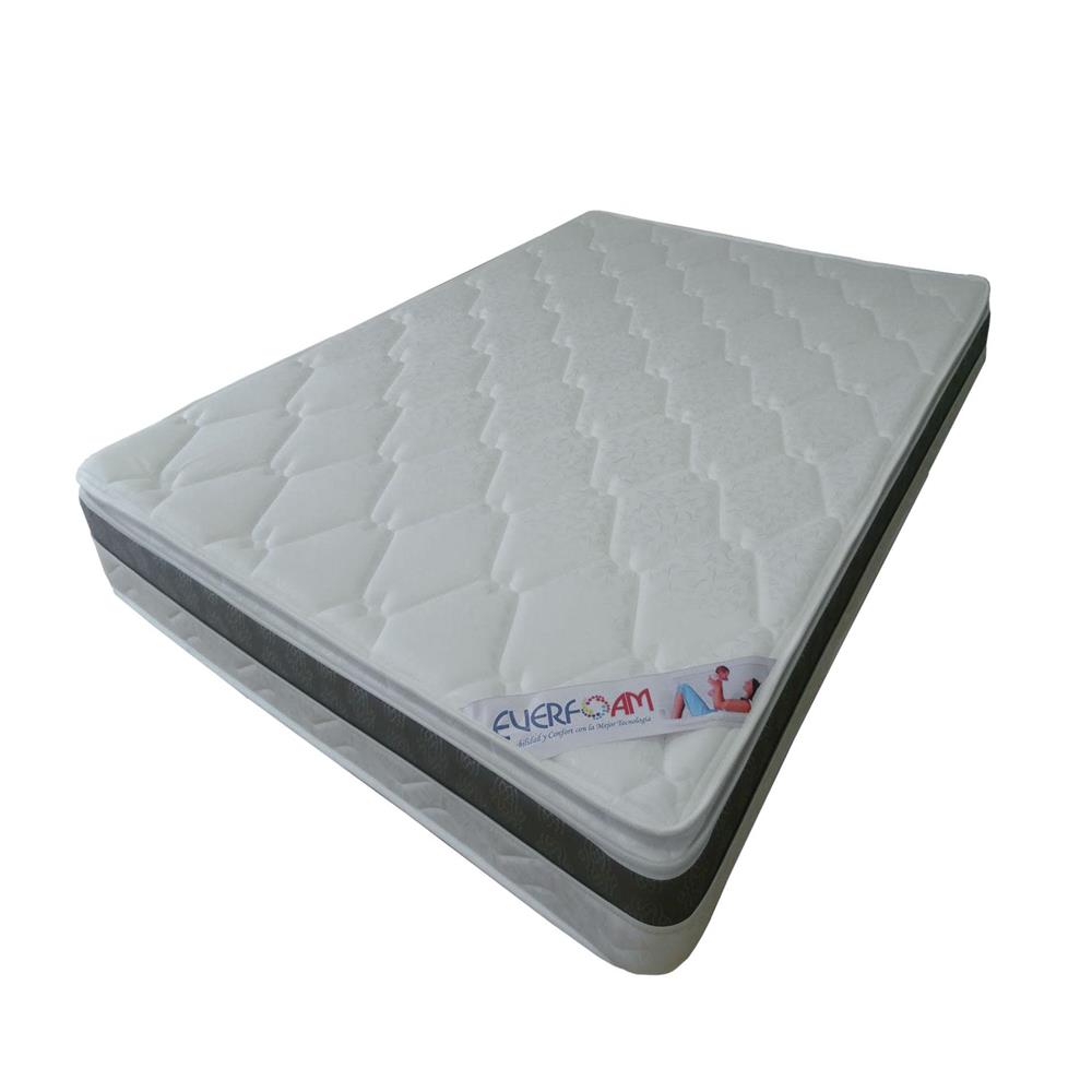 Combo Everfoam Wellness Doble 140X190 Cm + Base Cama img #3