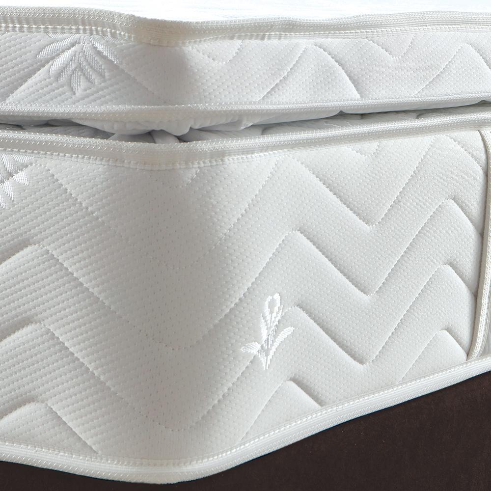 Combo Bora Semidoble 120 X 190 + Cama + Cabecero + Lenceria img #3