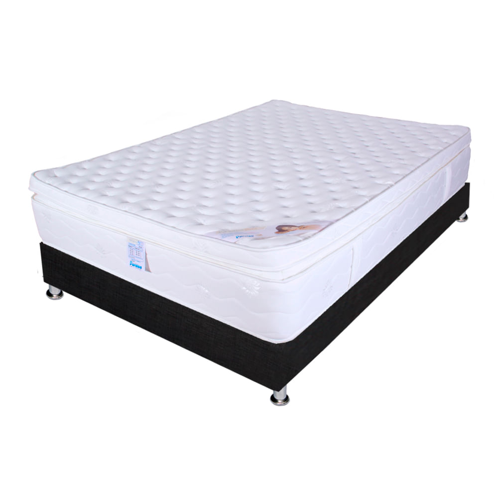 Combo Paraíso Bora Sencillo 90*190 Std + Basecama img #1