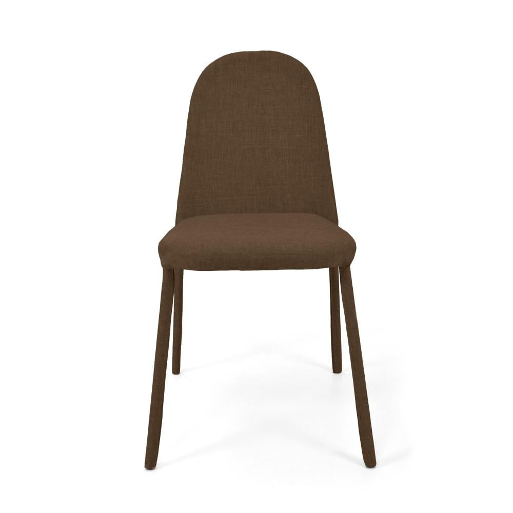 Silla De Comedor Dublin Chocolate En Tela img #2