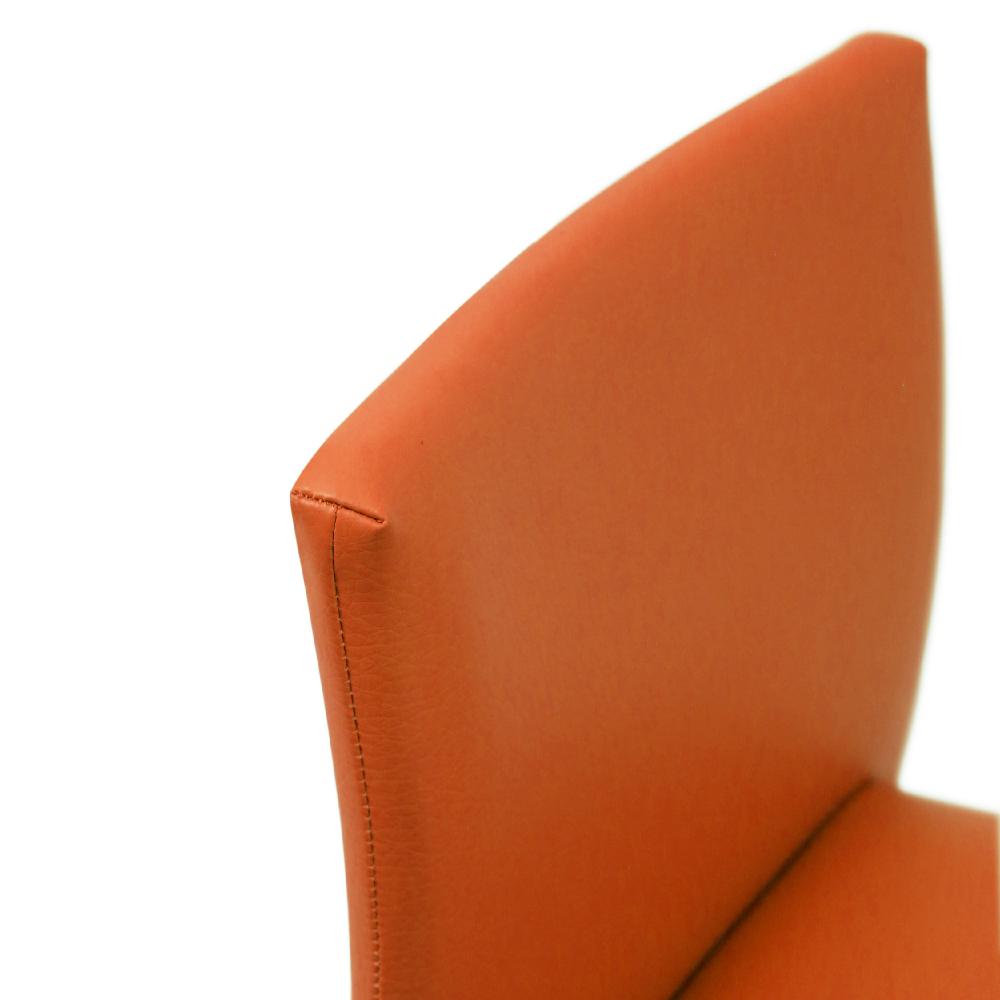 Silla Infantil Lugo Kids Naranja En Cuero img #5