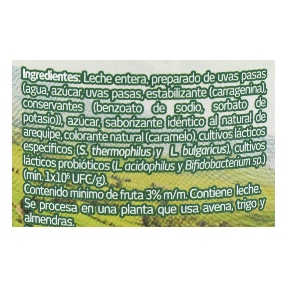 Yogurt Entero Arequipe Vaso COLANTA 190 ml img #3