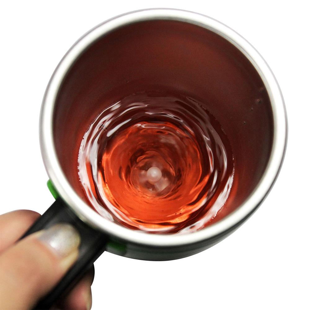 Vaso Mug Gr 350Ml Diseño Termo Azul Mezclador Eléctrico Inalámbrico img #3