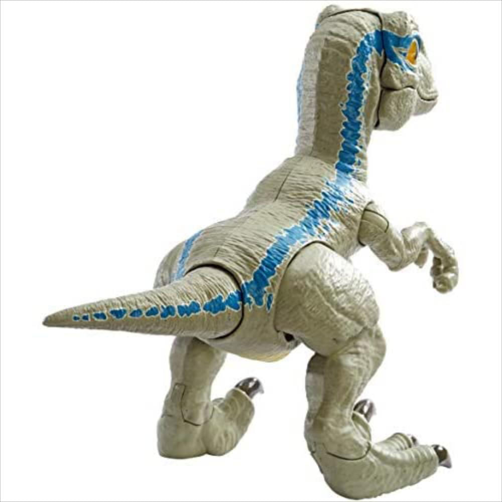 Velociraptor Azul Con Resorte Activado Efectos De Sonido. img #5