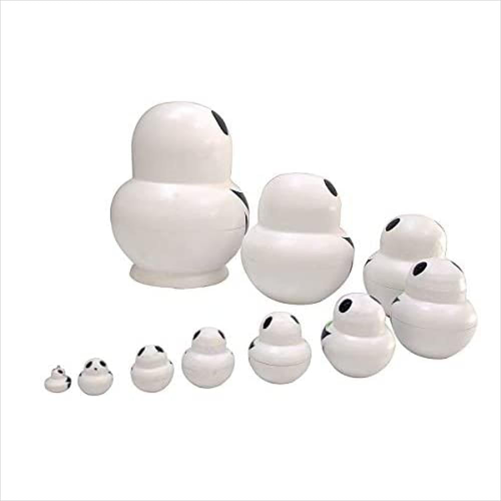 Panda Lindo Con Animales El Bambú Anidación Muñecas. img #2