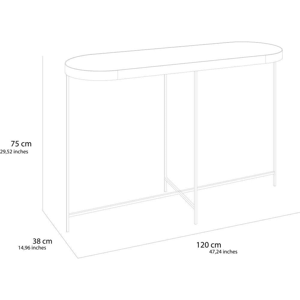 Combo Ancona Para Sala, Incluye Un Espejo Y Dos Mesas Auxiliares img #5