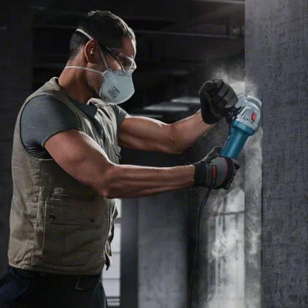 Pulidora 4 ½ Pulgadas Y 5 Pulgadas Bosch Gws 9 125P Paleta 900W 10.000Rpm Eje M14 img #4