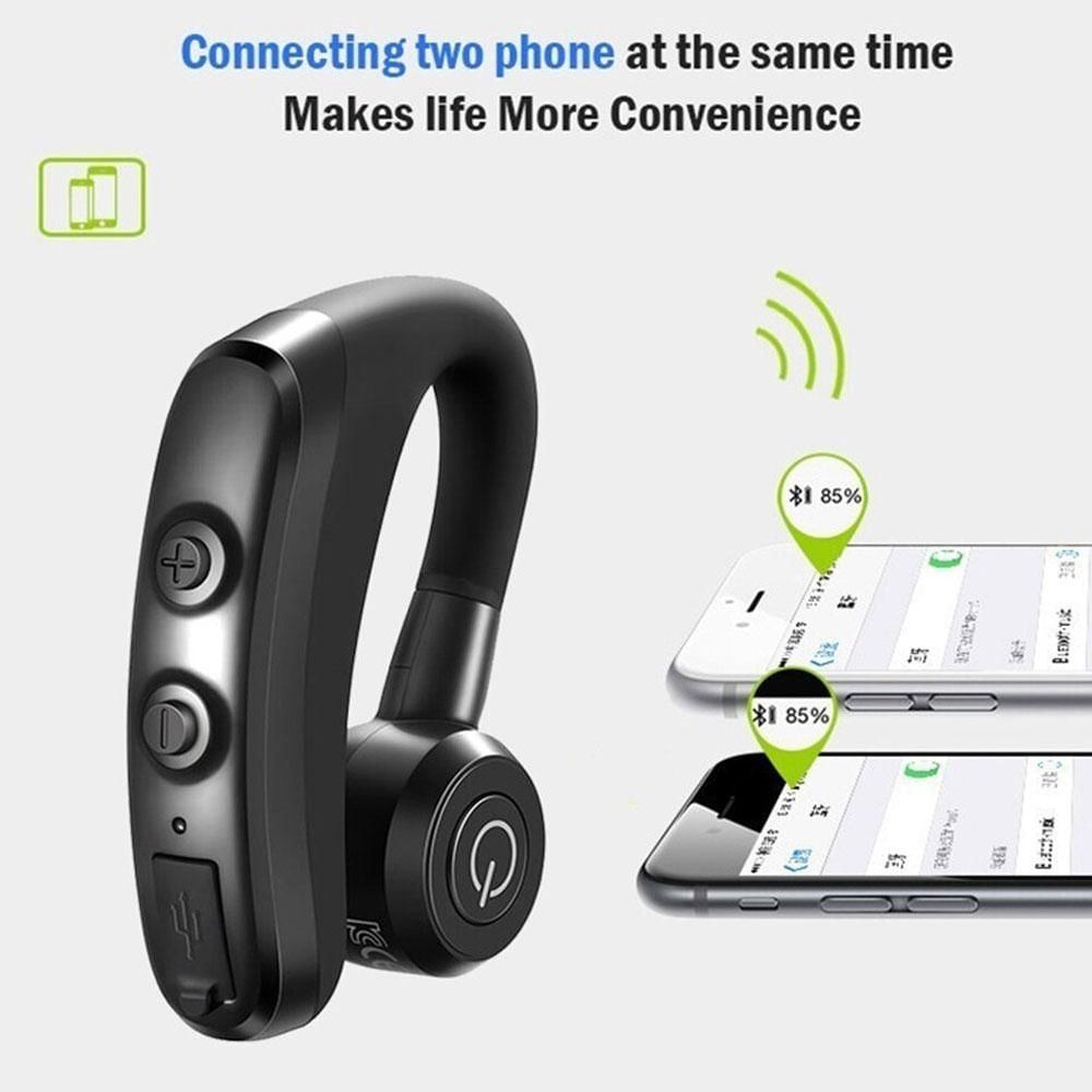 Audífono K5 Negro Auricular Negocios Bluetooth Diseño Discreto 180° img #2