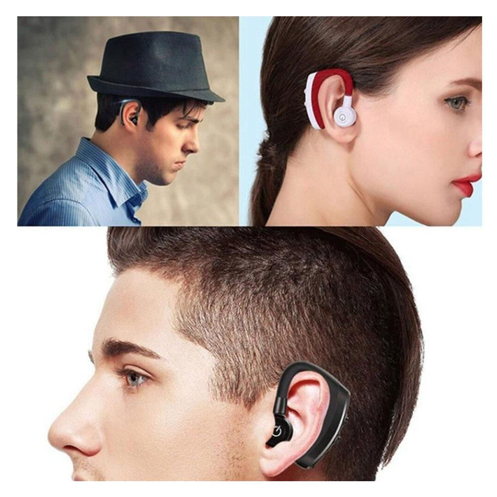 Audífono K5 Negro Auricular Negocios Bluetooth Diseño Discreto 180° img #3