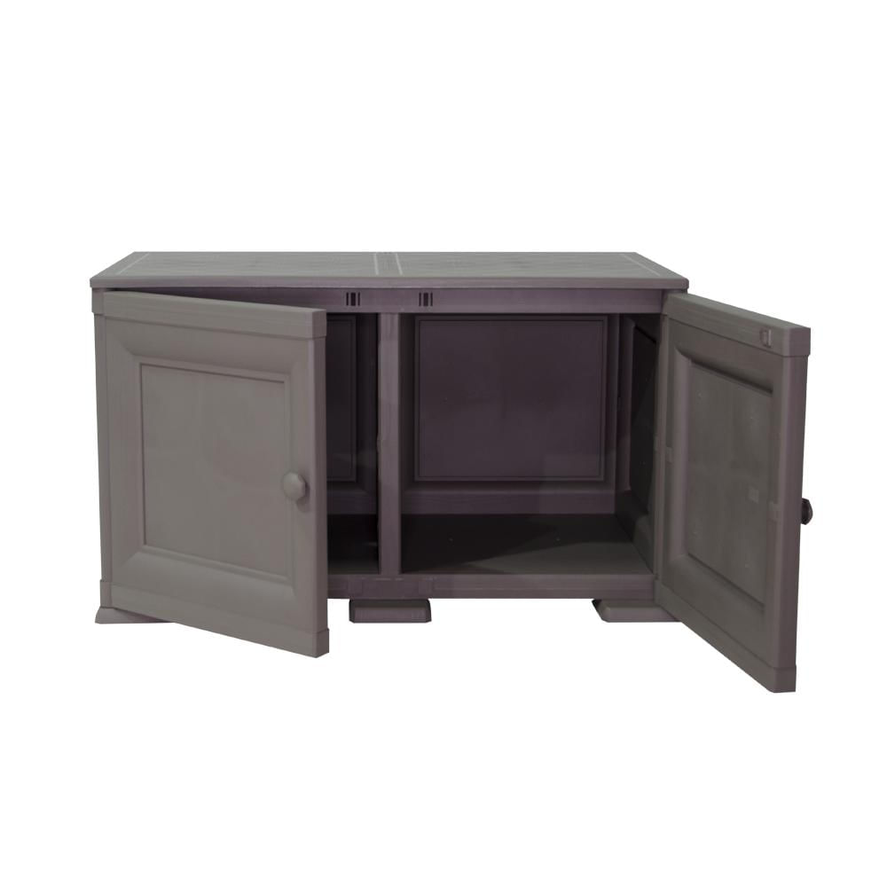 Mueble Organizador Elegance Liso Goya, Cocoa, Con Dos Puertas Batientes img #3
