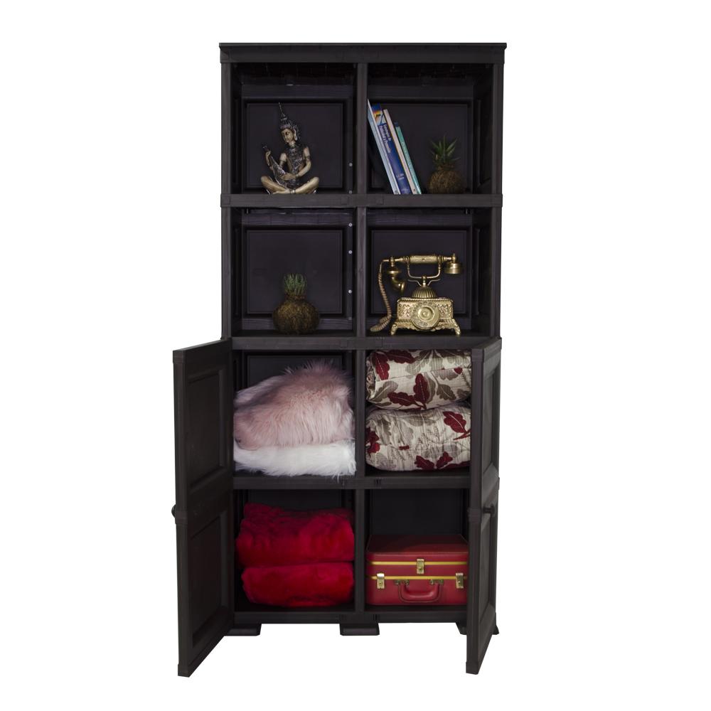 Mueble Organizador Elegance Liso Monet, Wengue, Con Dos Puertas Batientes img #2