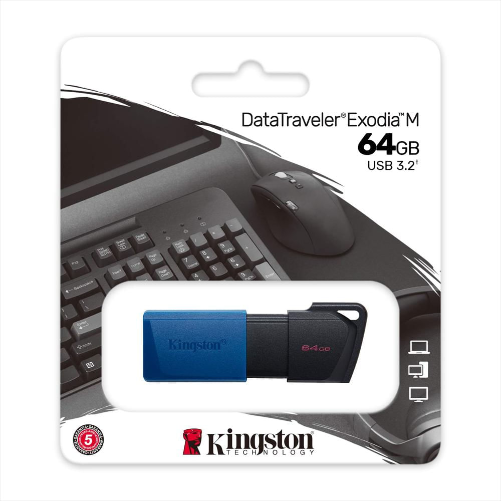 Memoria Usb Kingston Datatraveler Exodia M Dtxm/64Gb img #3