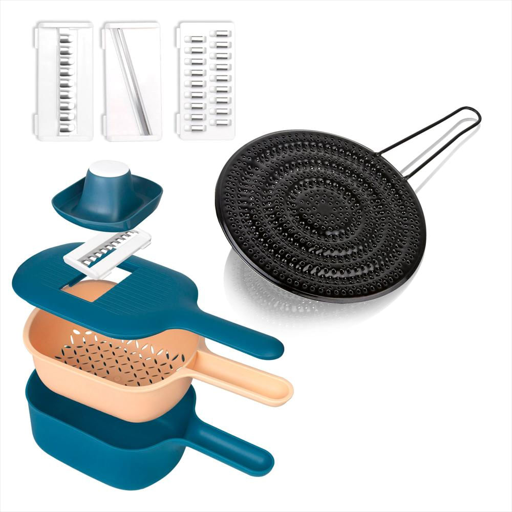 Combo: Rallador 6En1 Con Recipiente + Disco Mágico Chef Master img #1