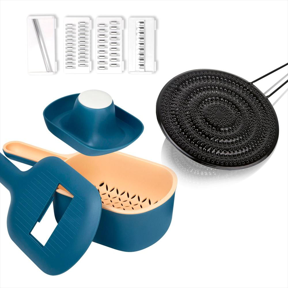 Combo: Rallador 6En1 Con Recipiente + Disco Mágico Chef Master img #2