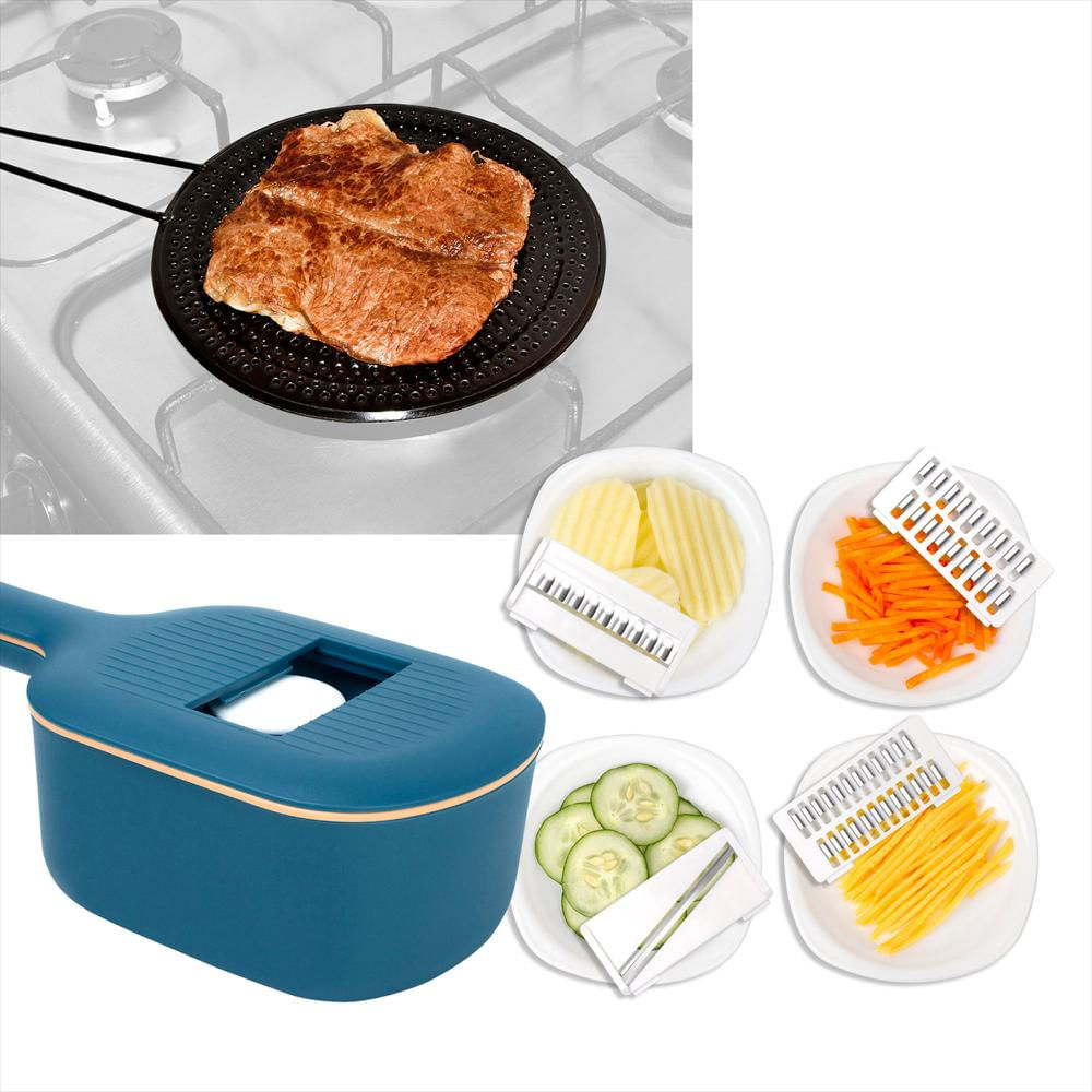 Combo: Rallador 6En1 Con Recipiente + Disco Mágico Chef Master img #4