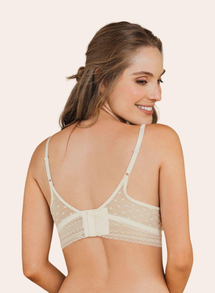 Bralette Triangular Estilo Top Con Encaje 011897 img #2