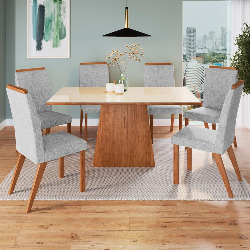 Comedor Moderno Virginia 6 Puestos img #1