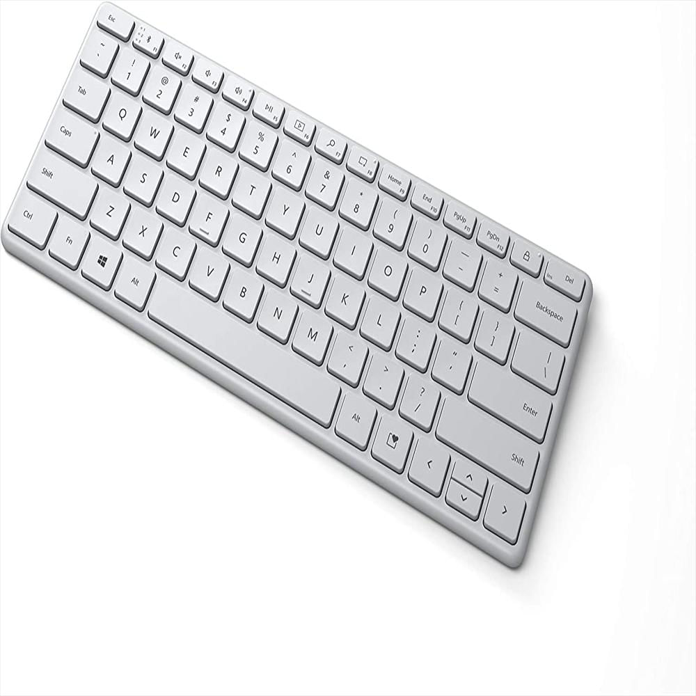 Teclado Bluetooth Microsoft Desig Compact Glaciar 21Y 00033 img #1