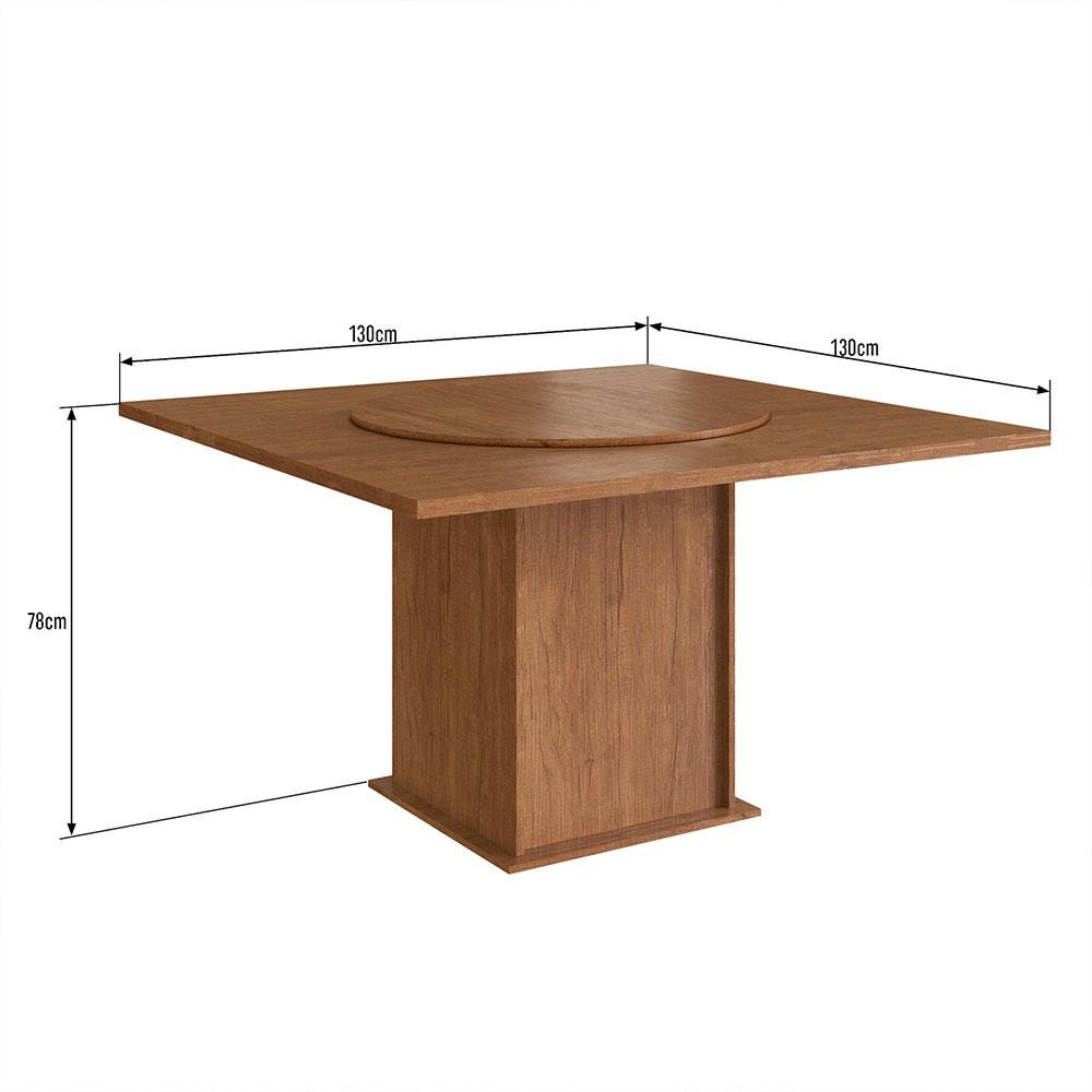 Comedor De 6 Puestos Con Disco Giratorio Salinas img #4