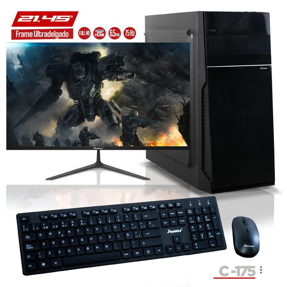 Computador De Escritorio Procesador I7 10700 2,9 / Ssd 256Gb / Monitor 22 img #1