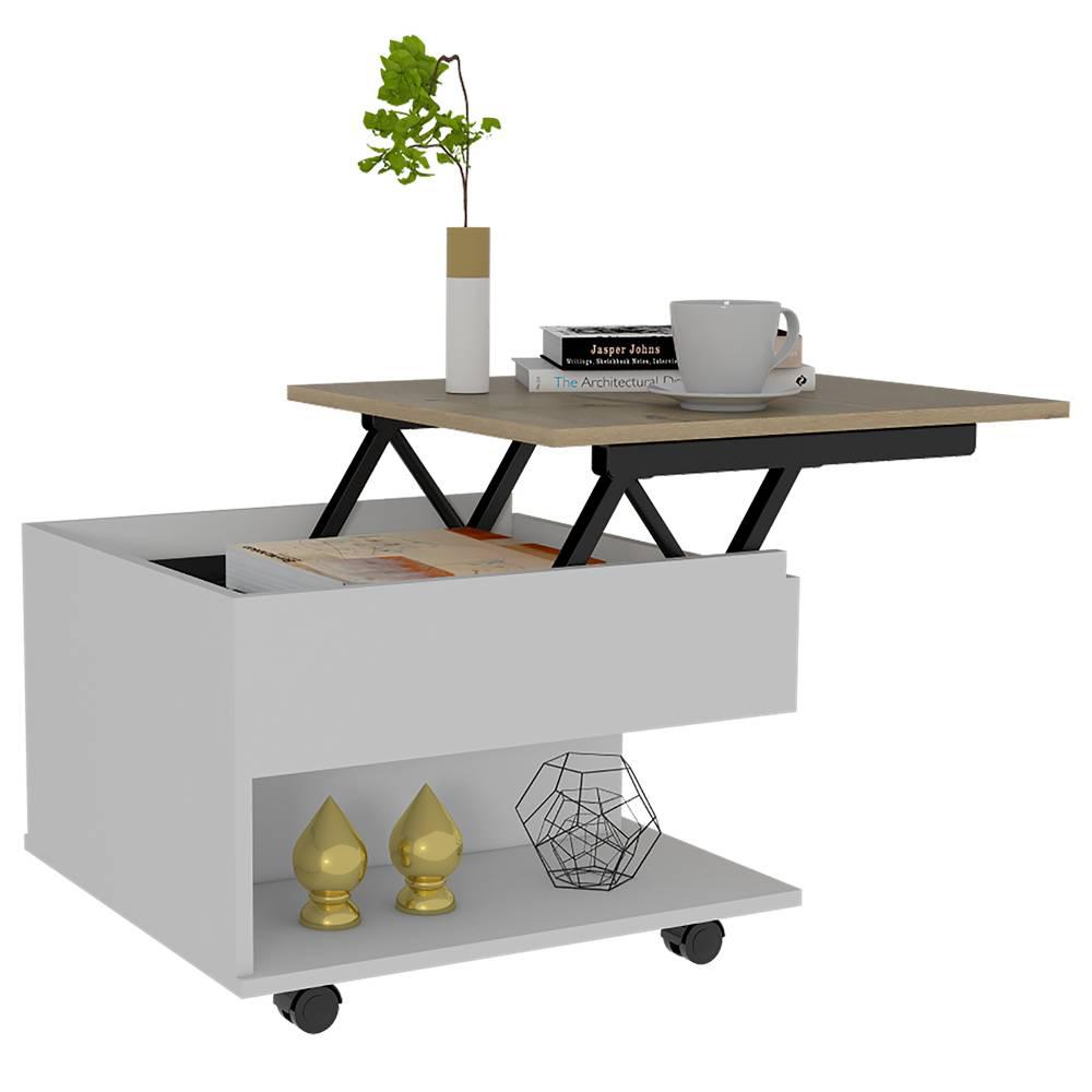 Mesa Luanda Duna Y Blanco 55 Cm Transformable img #4