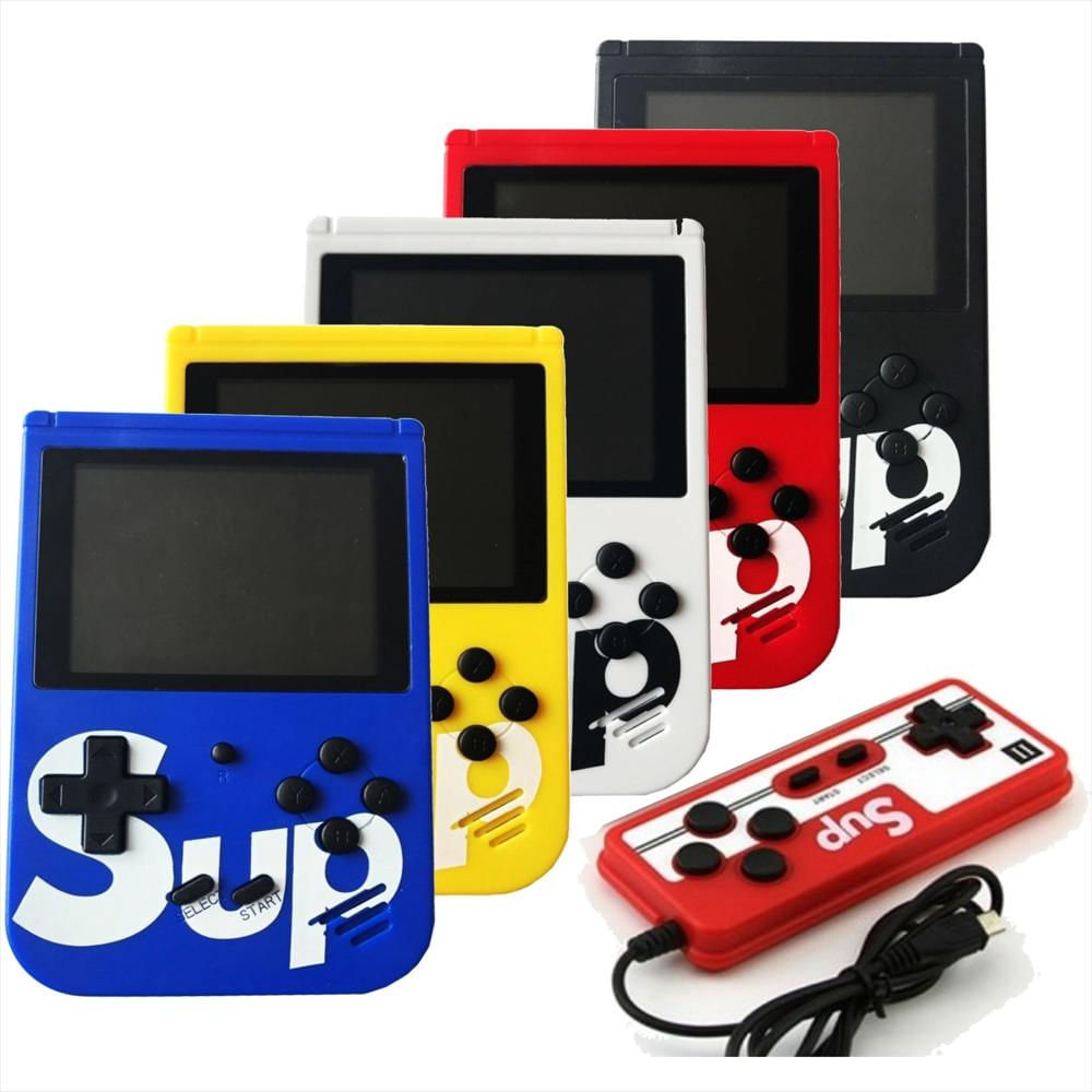 Consola Sup 400 Juegos Portátil Con Control Negro img #3