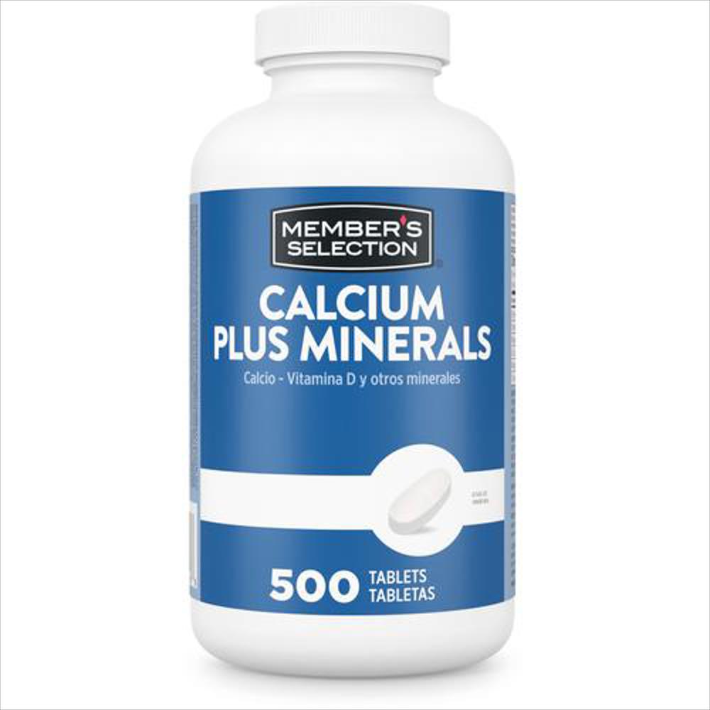 Calcio 600 Mg + Vitamina D 400 Iu 500 Tabletas Calcium Plus img #1