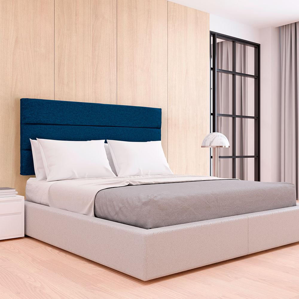 Cabecero Flotante 120X60 Portofino Para Cama Semidoble Azul img #2