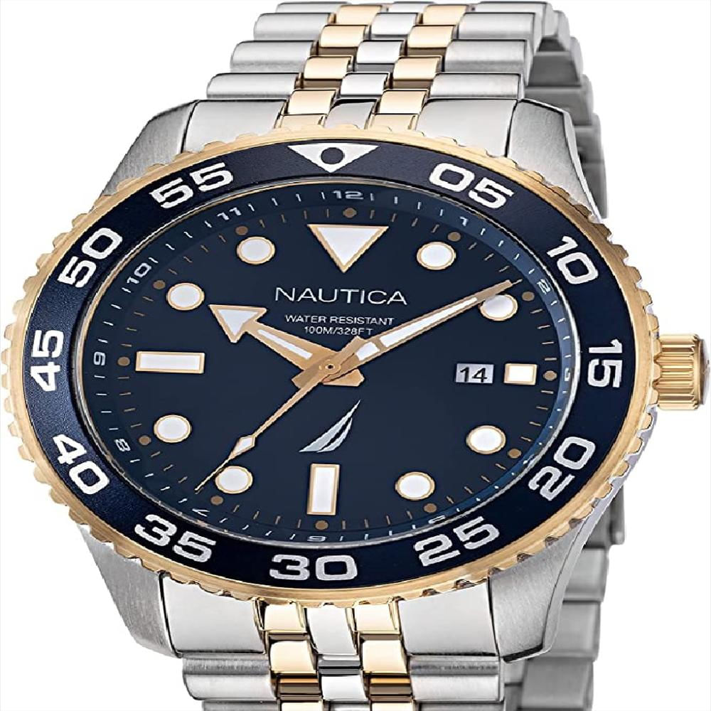Reloj Náutica Para Caballero Modelo Nappbf140 Diseño Elegante img #1