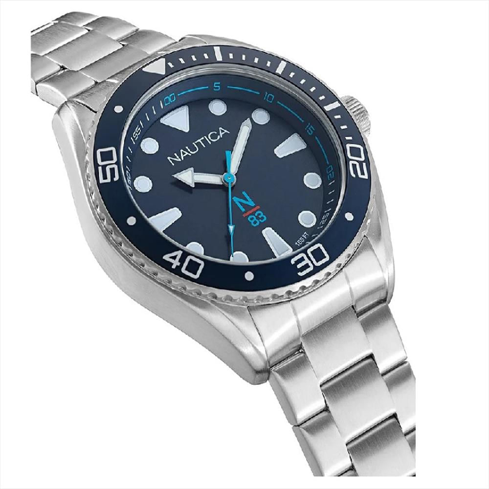 Reloj Náutica Para Caballeros Modelo Napfwf118 Diseño Elegante img #2