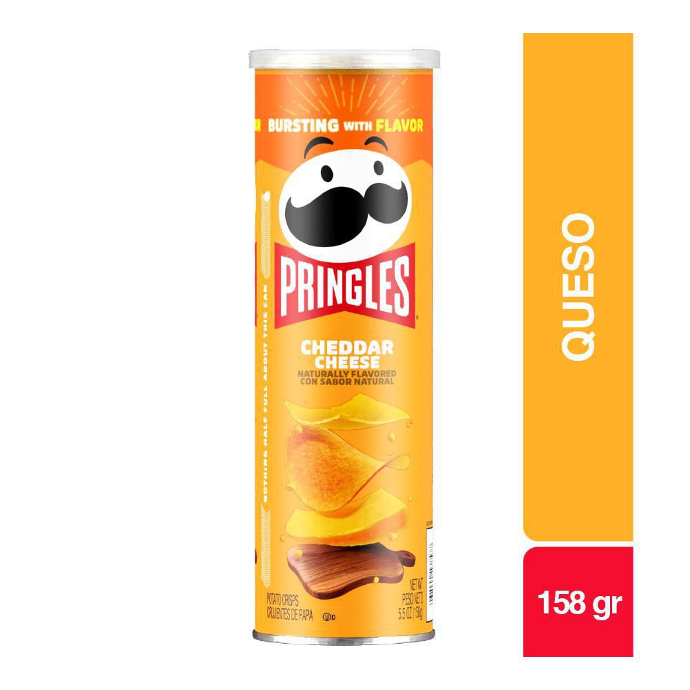Papas Queso Bonus PRINGLES 158 gr img #1
